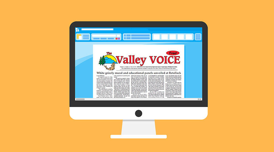 Letter To The Editor - The Valley Voice, June 29/23 edition - feature image