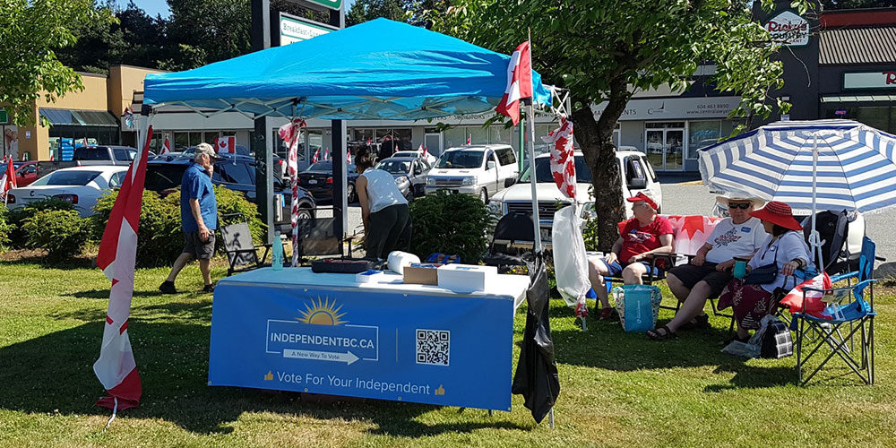 Independent BC's Canada Day picnic 2023- feature image