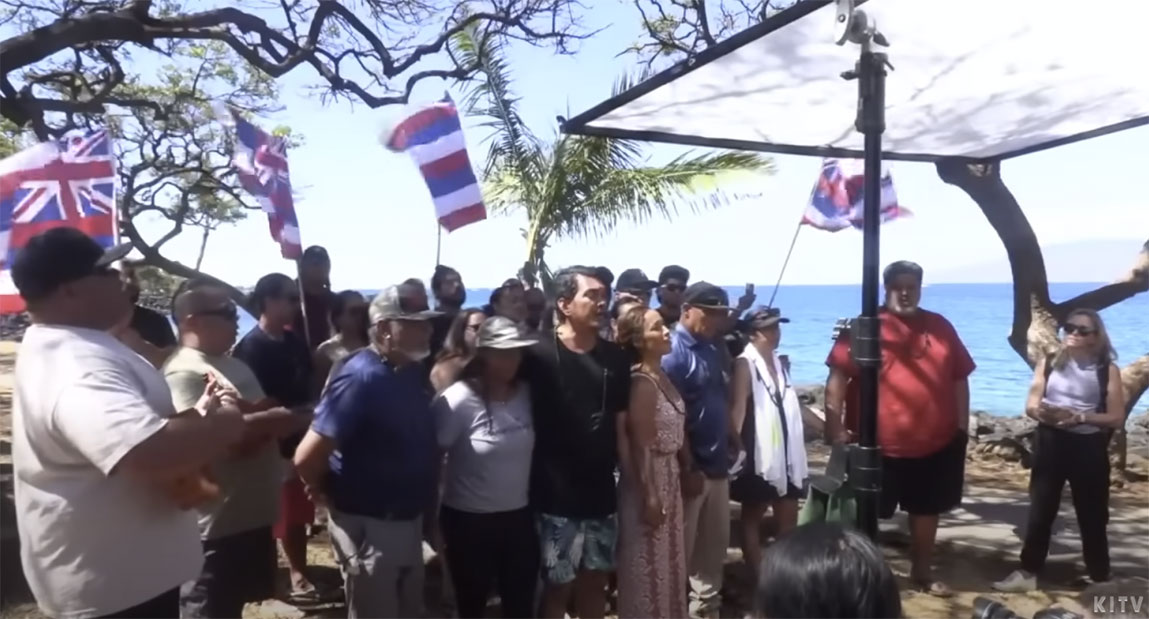 Lahaina families hold press conference to address community, disaster response